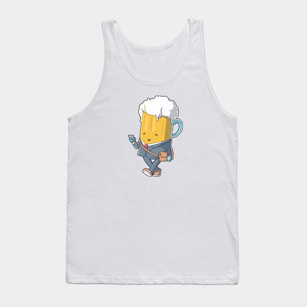 Monday Beer Tank Top by pedrorsfernandes